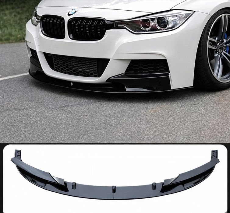 Передняя губа (сплитер) на BMW F30 (БМВ Ф30)