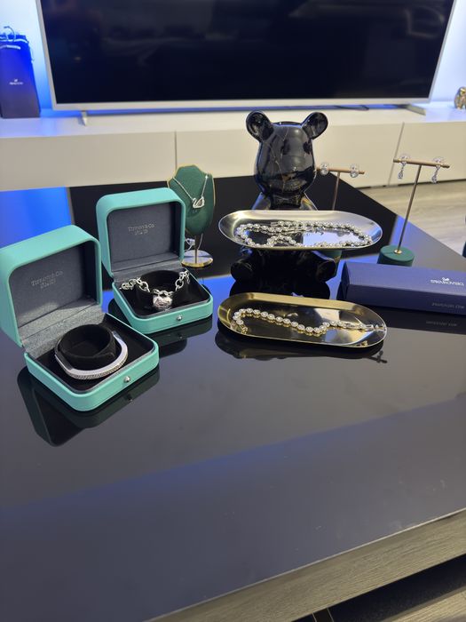 Set Swarovski Angelic colier+bratara+ cercei VIDEO whatsap