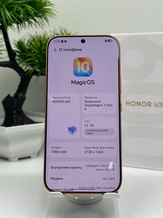 Honor 600 256gb / Ram 12gb / 7000mah /