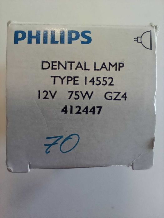 Set becuri halogen Philips 20W 25W 150W Lampa dentara 75W NOI