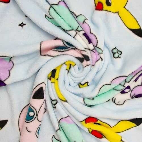 Ново Официално Sherpa Одеяло Покемон 100x150см Поларено меко топло Pokémon Pikachu