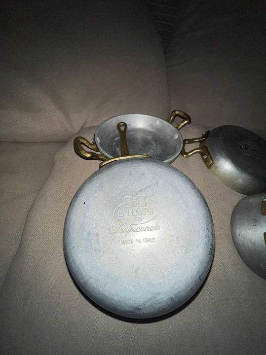Set 5 mini-vase Ballarini 1889 Professionale – Aluminiu & Alamă