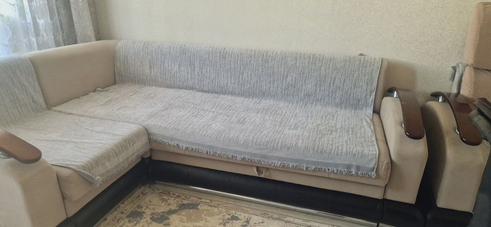 Диван и кресло раздвижной