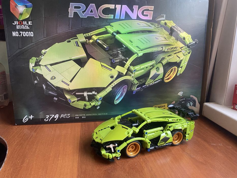 Lamborghini зеленый лего