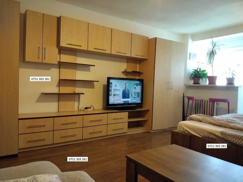 Inchiriez garsoniera curata , mobilata modern , bloc anvelopat in 2025 , proprietar.