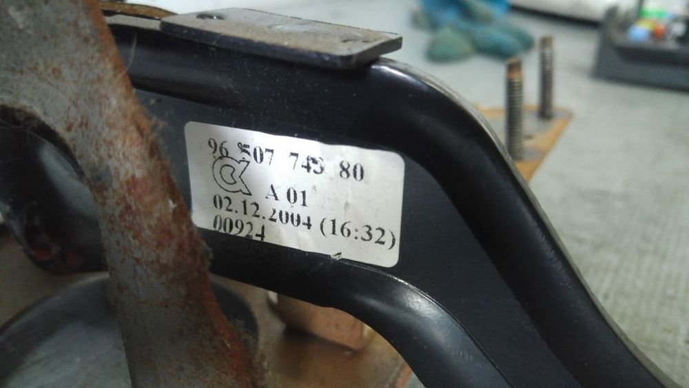 ansamblu pedalier ambreiaj-frana citroen c4 9650774380