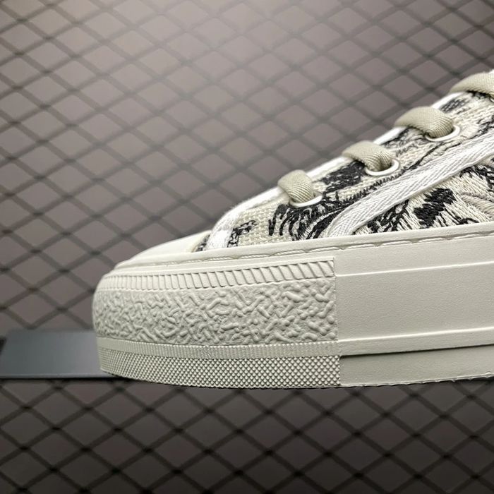 CD Walk'n'Dior Sneaker "Black/White Toile de Jouy"