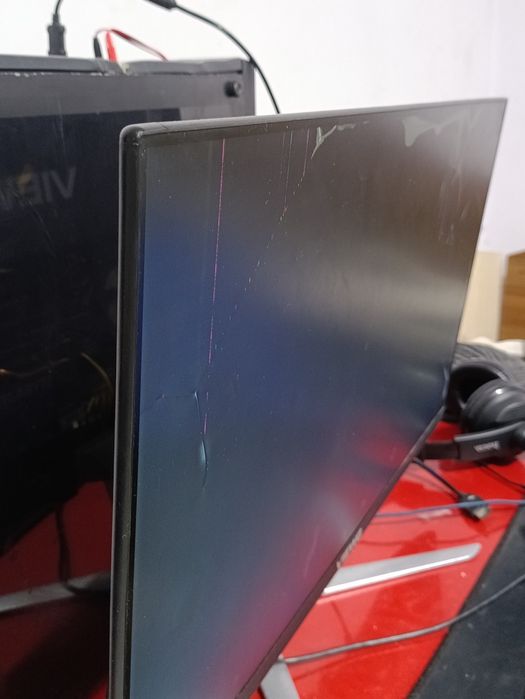 VIEWG manitor 75 Hz 24 hdmi  (ekrani singan)