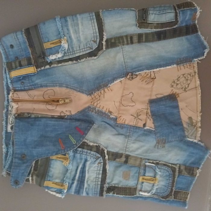 Дънкова пола 27р-р нова