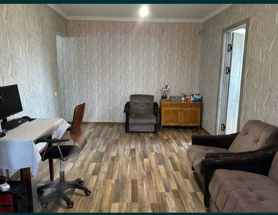 ^Балкон2×6 2х-комнатный Площад (56м²) с Мебелью и Техникой‼️