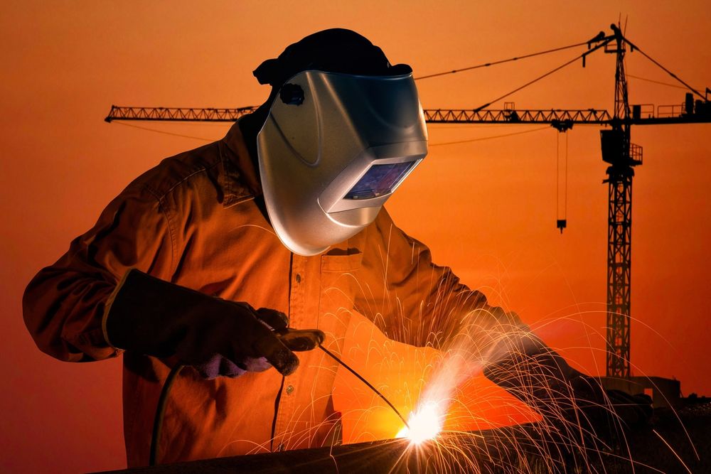 Бригада сварщиков на выезд.