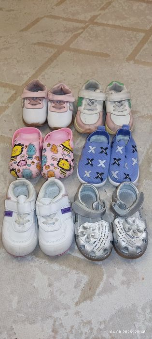 детская обувь. Цены в описании