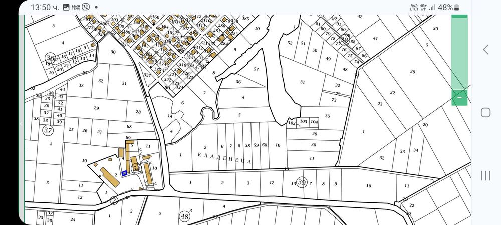 Продава се Парцел в с. Твърдица, Област Бургас - 124 кв.м за 91 €/кв.м - Снимка #1