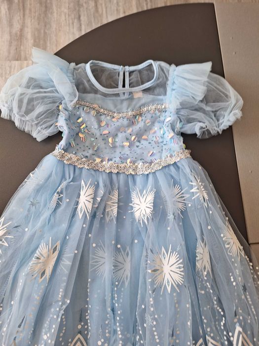 Нова прелестна детска рокля р-р 130