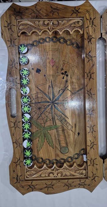 Премиум нарды, колда ясалган