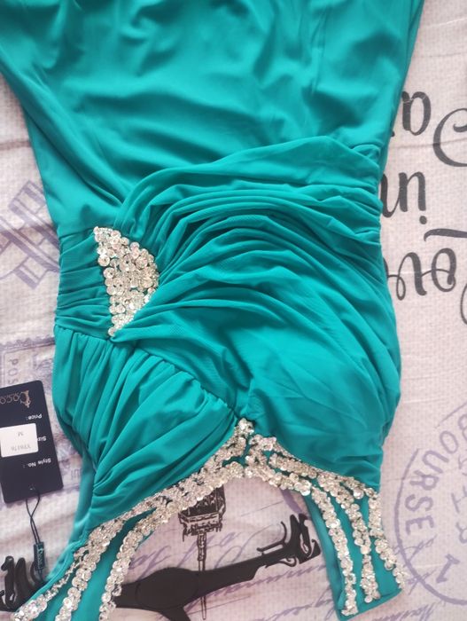 Дамска дълга елегантна рокля