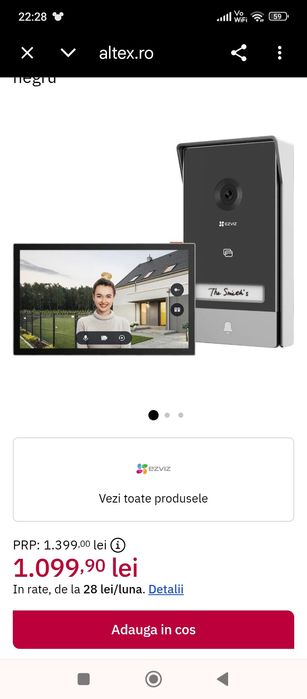 Ezviz  Smart home video HIFI