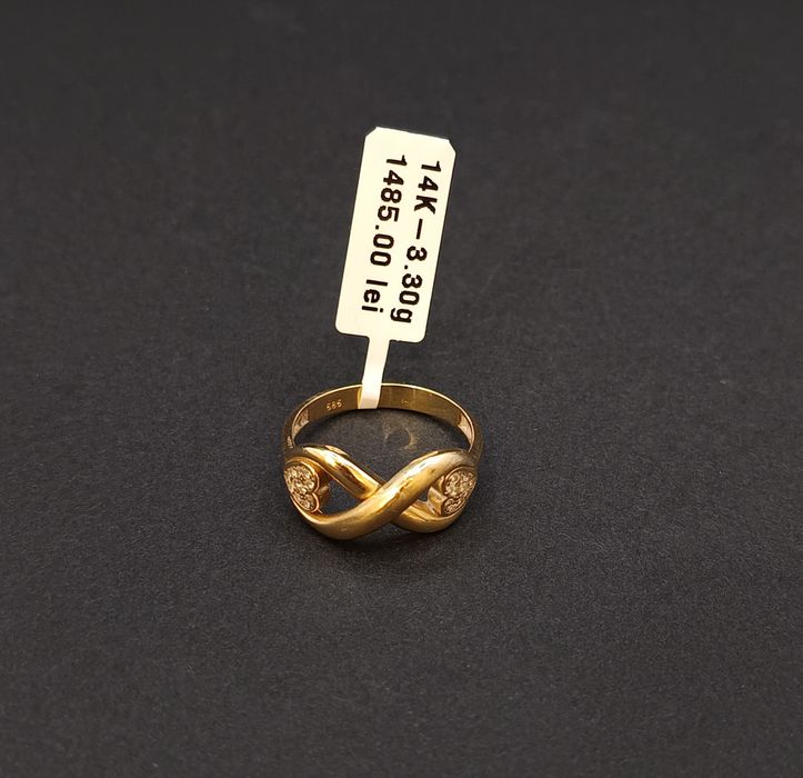 Inel damă  Aur  14 K 3,30 gr