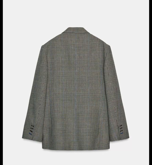 Пиджак оверсайз в клетку