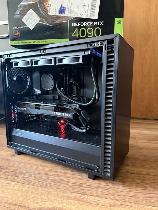 Мощен компютър/ I9 13900K/Водно/64GB/RTX 4090 24GB/2TB SSD