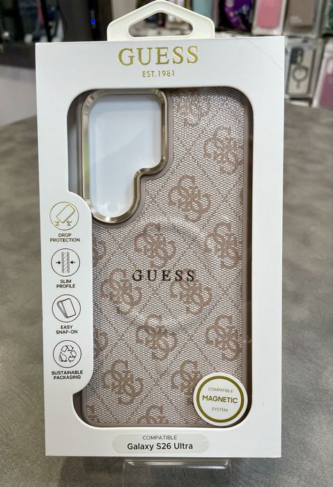 GUESS Оригинален калъф за Samsung Galaxy S26 Ultra Ново case
