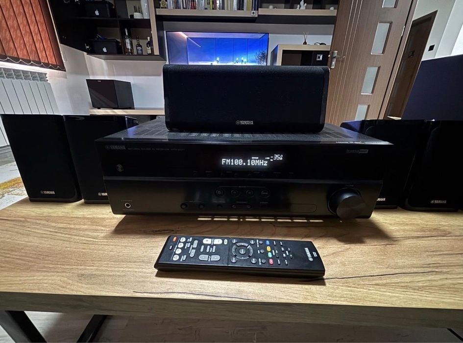 Home cinema Yamaha HTR 2071 + boxe NS SW 40