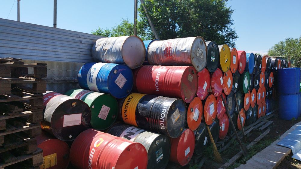 Бочки металлические 200л