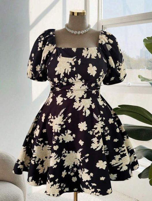 Рокля на цветя Хл