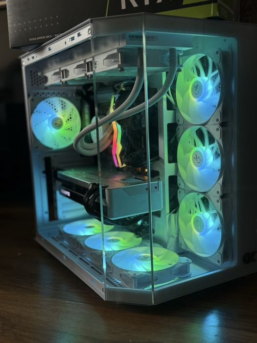 Мощен компютър/ I9 13900K/Водно/64GB/RTX 3090 24GB/2TB SSD