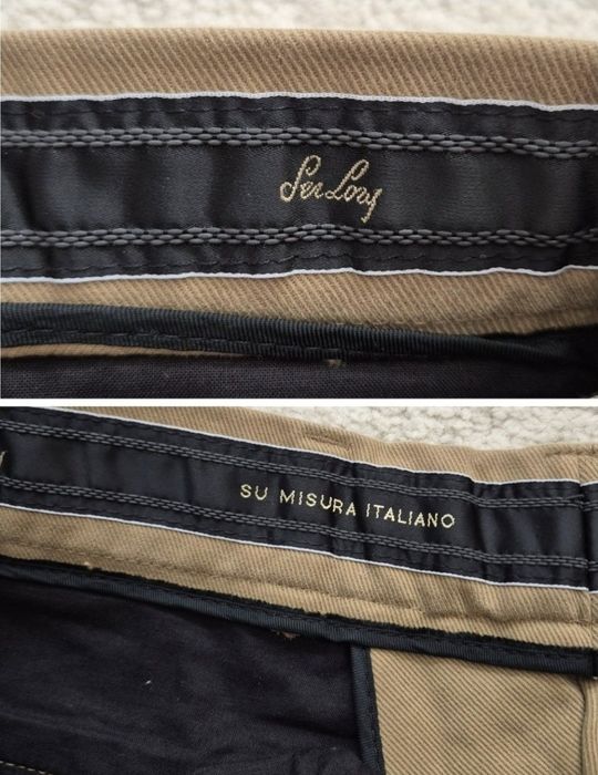 Pantaloni de lux Su Misura Italiano, Slim, Bărbați - 46