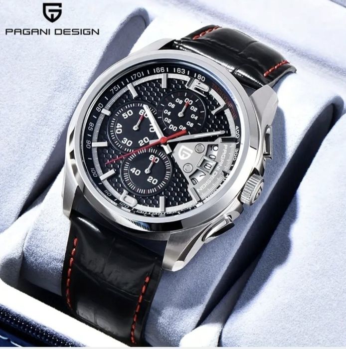 3 броя Оригинални мъжки часовници PAGANI DESIGN
