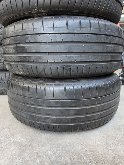 4 Броя 255/55/19 2xKumho 7mm 24dot 2xPirelli 5mm 22dot