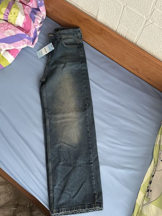 Дамски широки дънки