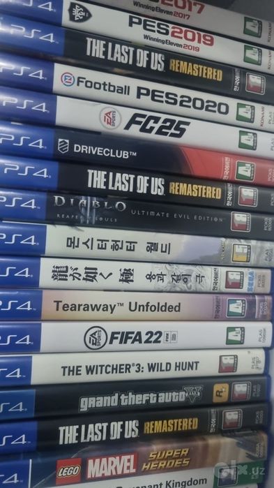 Play satation 4 play station 5 uchun barcha turdagi disklar luboy disk