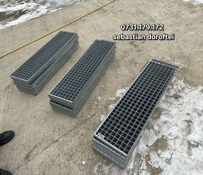 Trepte zincate galvanizat