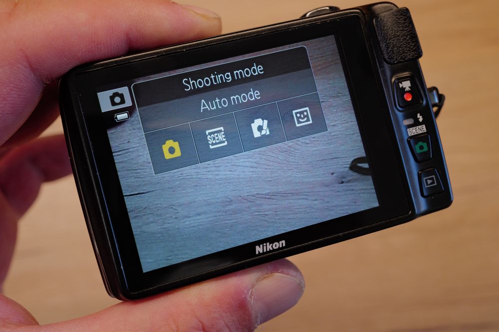 Aparat foto Nikon Coolpix S4200 Touchscreen 16Mp Compact digital de TOP cu SD card ITP Data Ora pe poza
