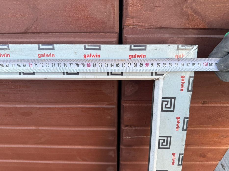 Пластиковое окно глухое