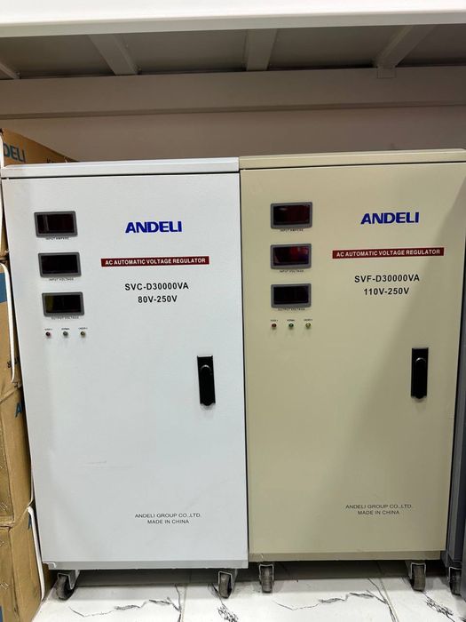 Стабилизаторы напряжения переменного тока “ANDELI” серии SVC -30KVA
