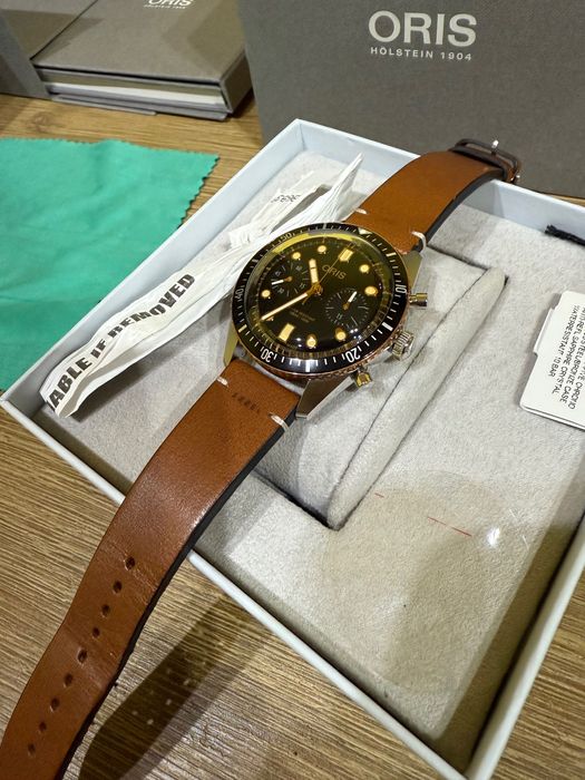Oris divers sixty five chronograph 43 mm