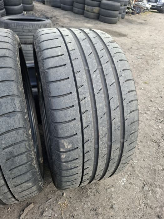 Vand 2 anvelope 265 35 18 continental de vara bune