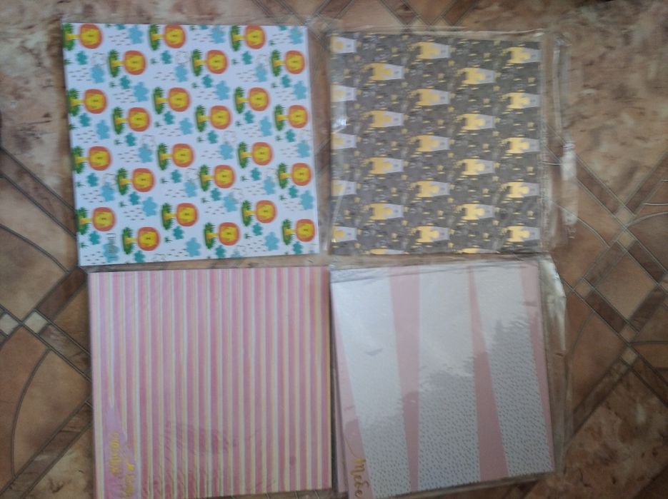 Бумага для скрапбукинга дищайнерская