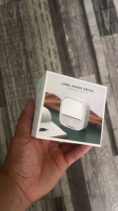 Mini printer label maker