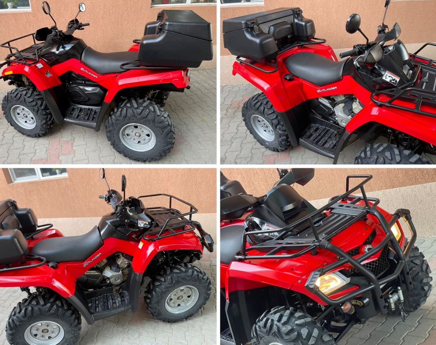 Atv Can Am Outlander 800cc R 4x4 2009 /Face-Lift / Recent adus   /  Impecabil ! (Bombardier)