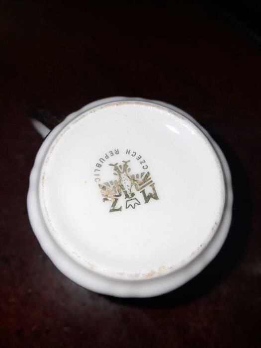 Чешская фарфоровая чашка 1 шт