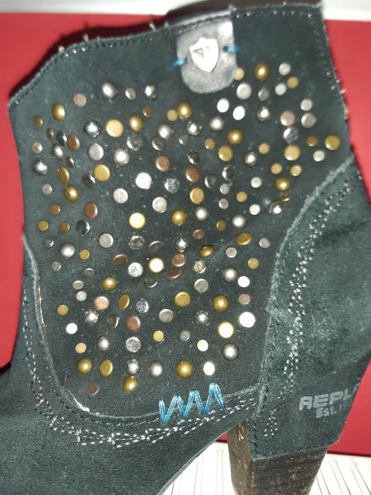 Боти естествена кожа Replay