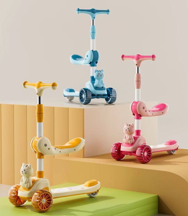 Самокат детский 3 колосьями