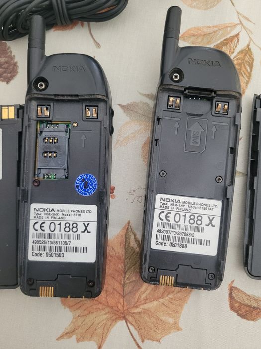 Telefoane vechi de colecție Nokia 6110 Nokia 6150 Sat
