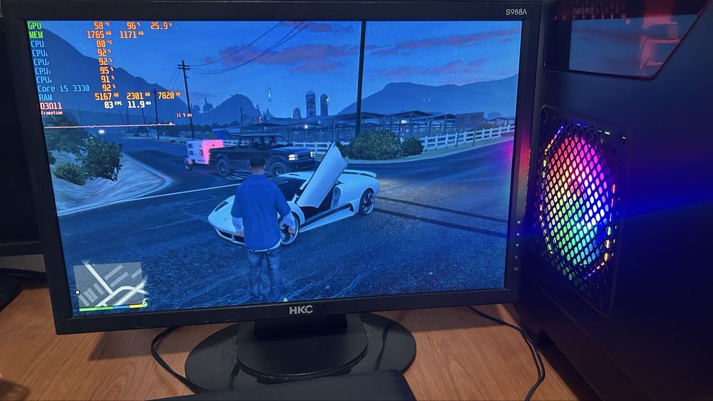Игровой мощный ПК GTA 5/CS2/Dota2
