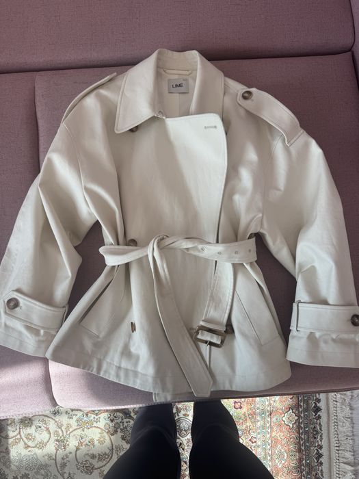 Короткий Тренч Lime