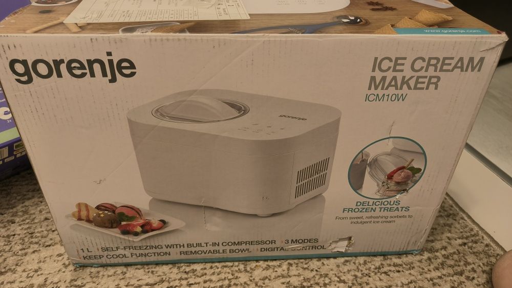Mașină de făcut înghețată Gorenje